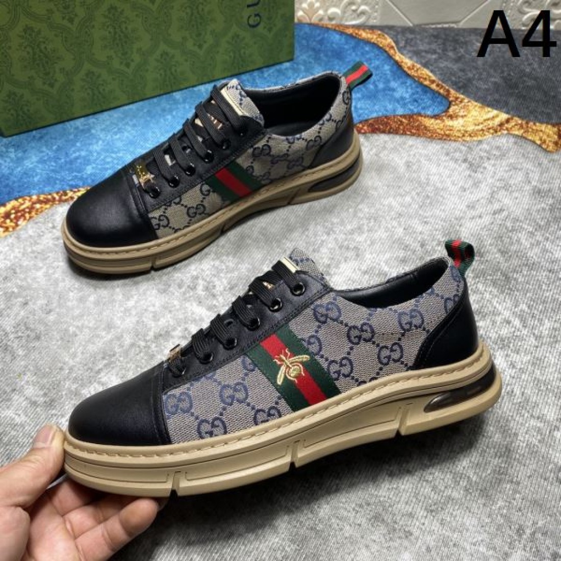 注目の GUCCI グッチ コピー カジュアルシューズ 軽快でスタイリッシュな