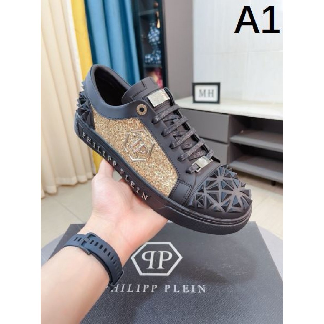 PHILIPP PLEIN フィリッププレイン コピー カジュアルシューズ 高級感 洗練された