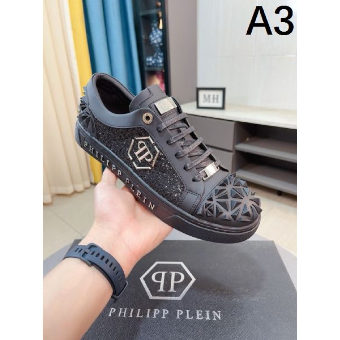 PHILIPP PLEIN フィリッププレイン コピー カジュアルシューズ 高級感 洗練された
