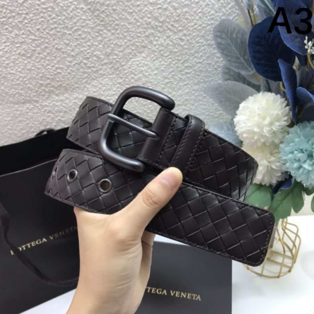 洗練された質感 BOTTEGA VENETA ボッテガヴェネタ コピー ベルト 上品な大人の装いに