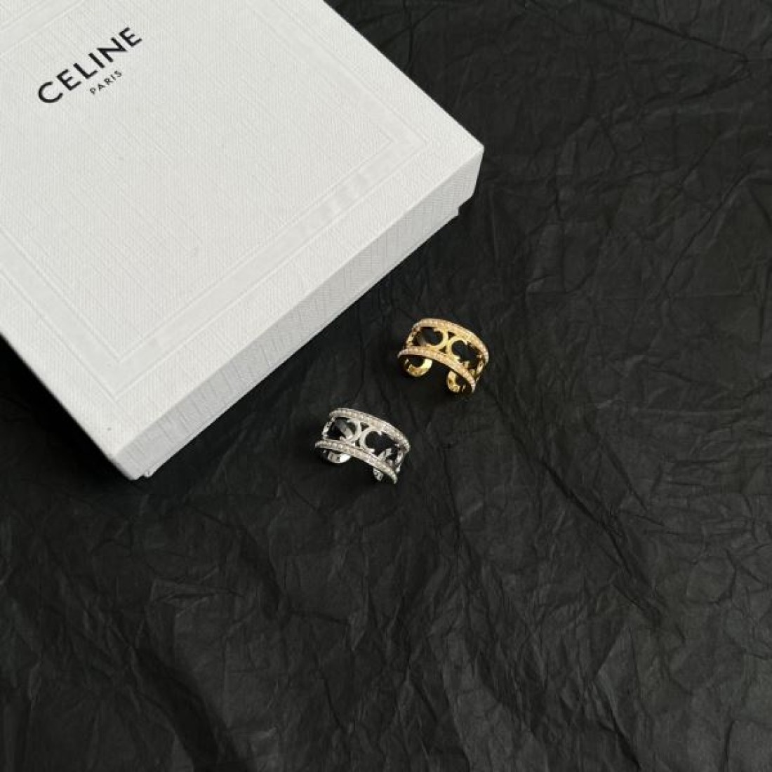 スタイリッシュな魅力 CELINE セリーヌ スーパーコピー リング 大人っぽく