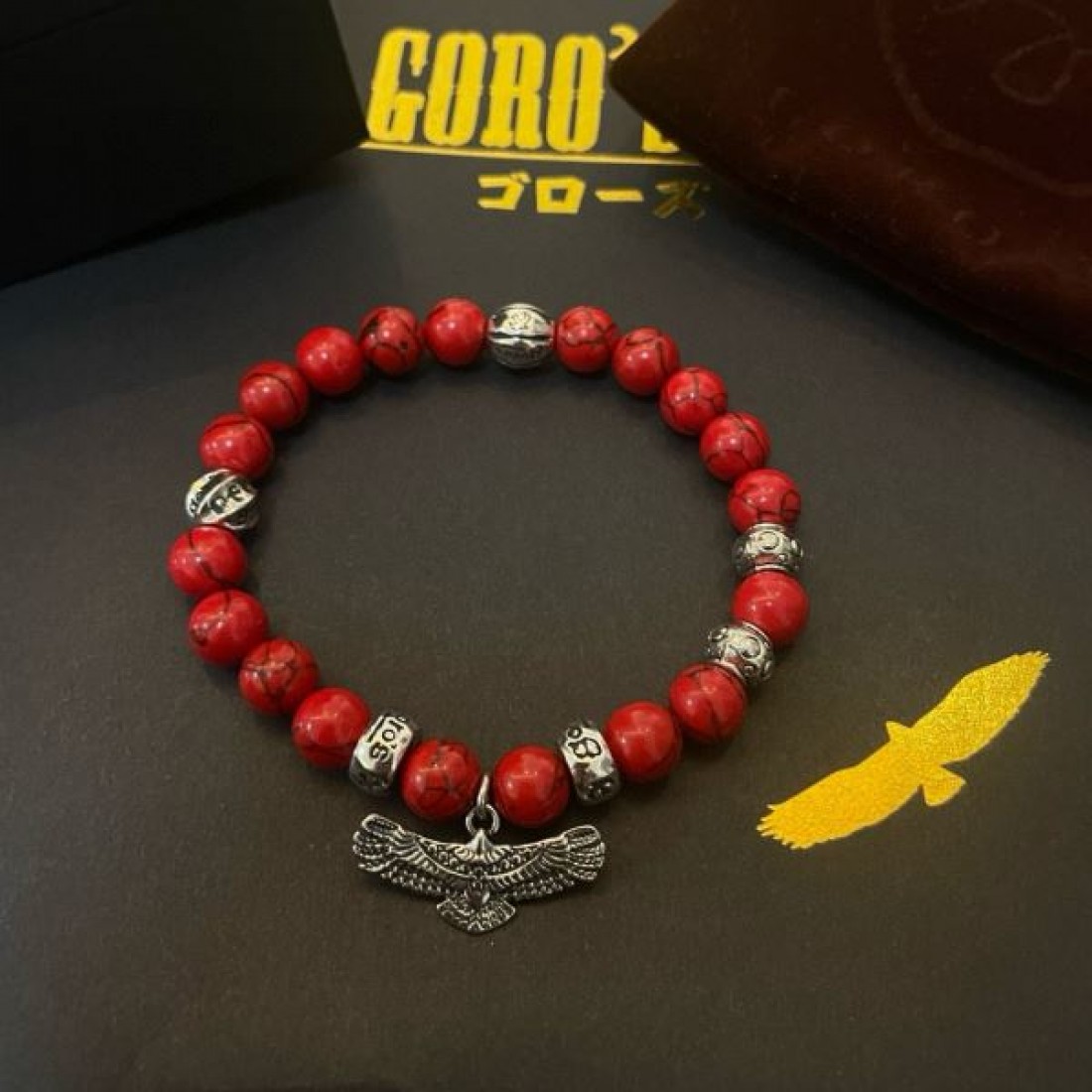 GORO'S ゴローズ コピー ブレスレット 男性的で力強い 魅惑の輝き