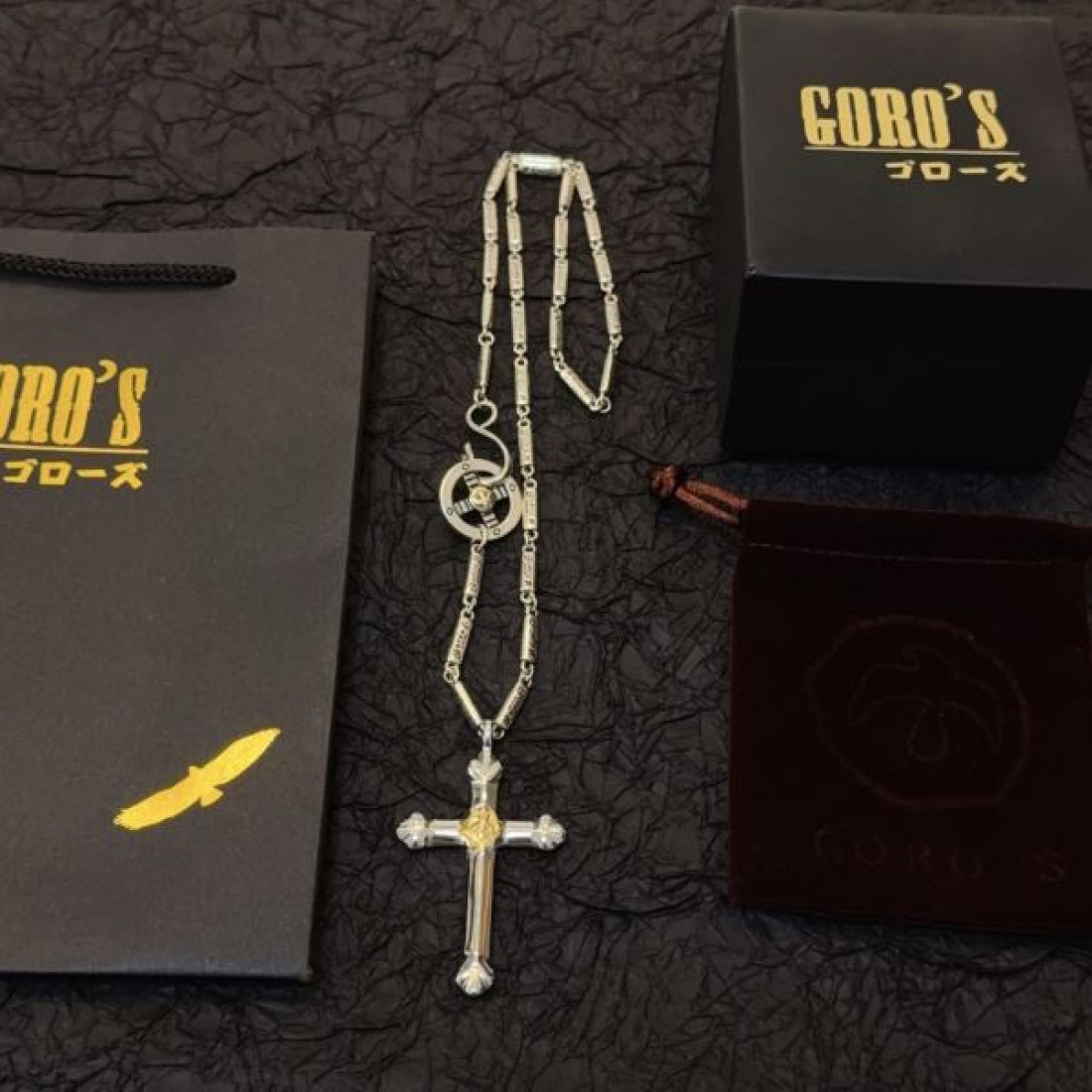 存在感抜群！男らしく力強い GORO'S ゴローズ コピー ネックレス