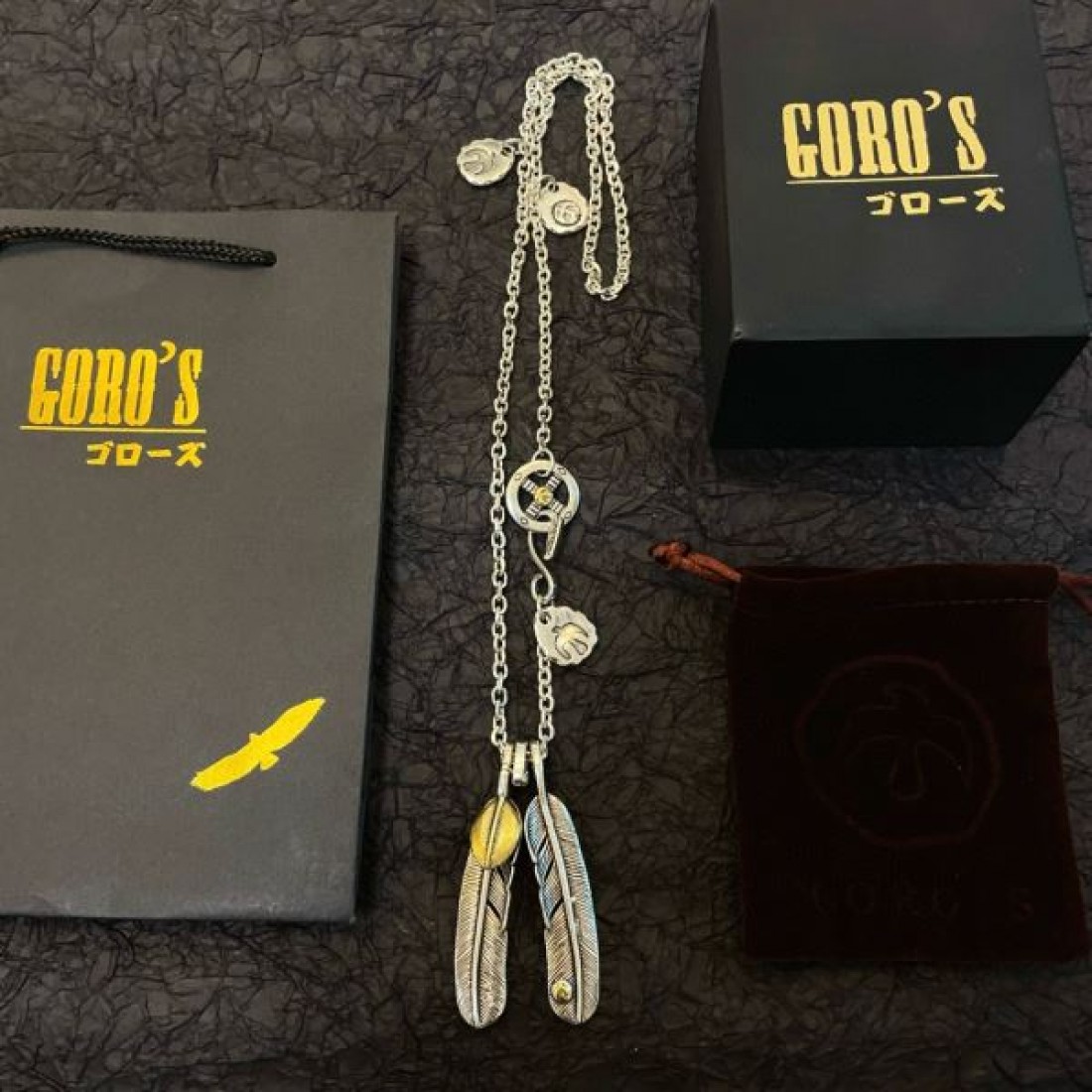 ゴローズ コピー ネックレス GORO'S 独特な風合いで差をつける逸品