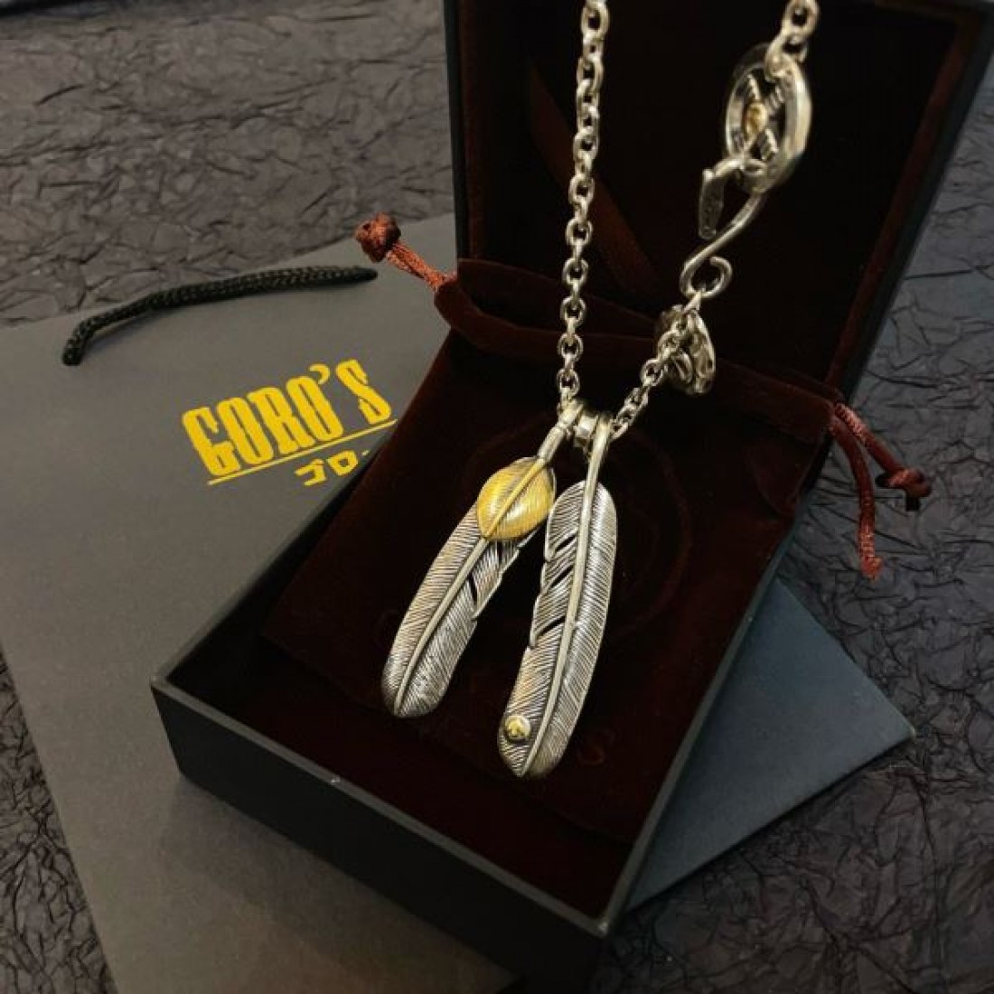 ゴローズ コピー ネックレス GORO'S 独特な風合いで差をつける逸品