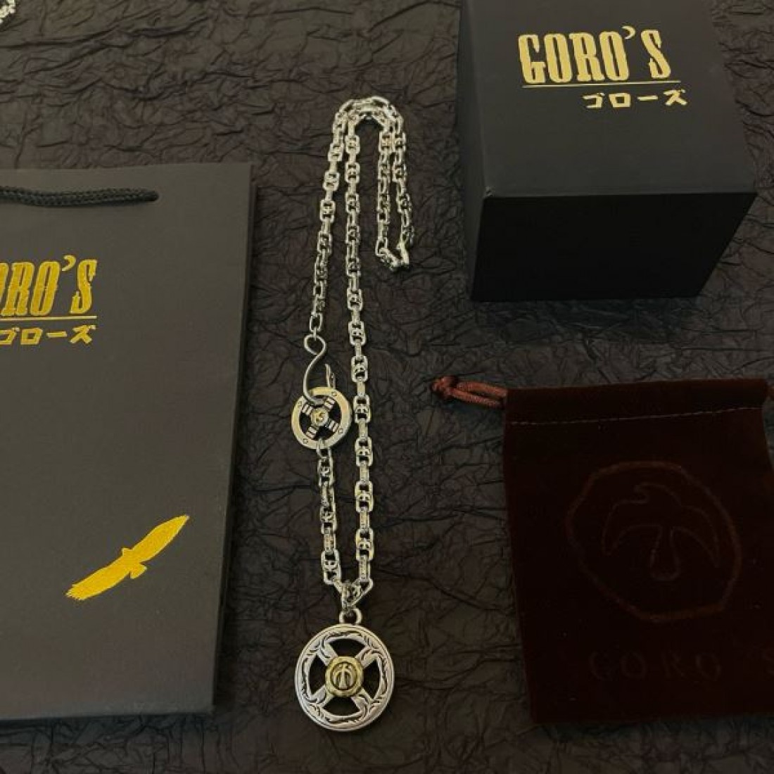 重ね付けにも最適！GORO'S ゴローズ コピー ネックレス 個性的で魅惑的