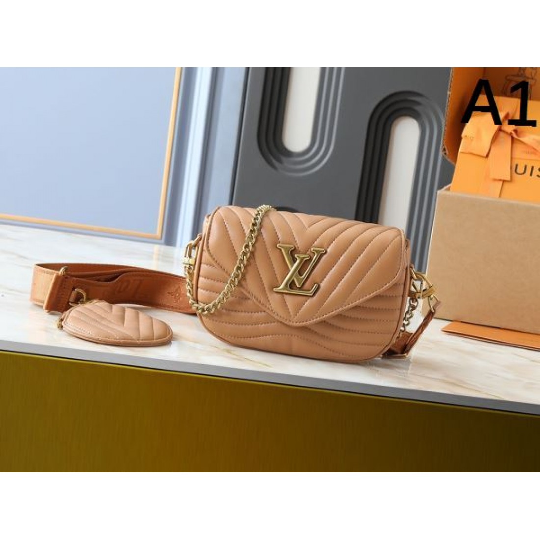 魅力的で華麗な LOUIS VUITTON ルイヴィトン コピー ショルダーバッグ エレガントに