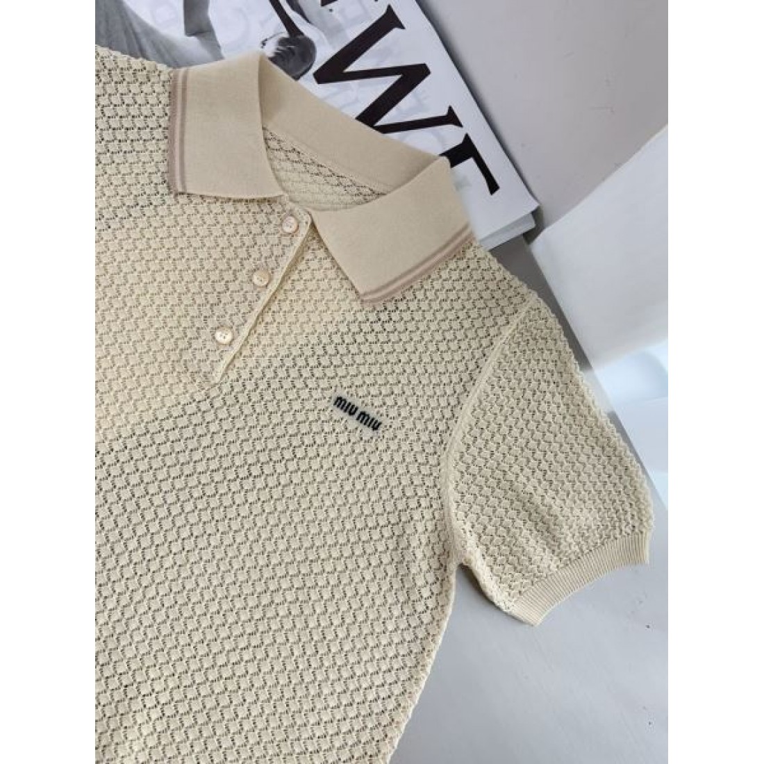 MIU MIU ミュウミュウ コピー 半袖 洗練された女性らしい仕上がり