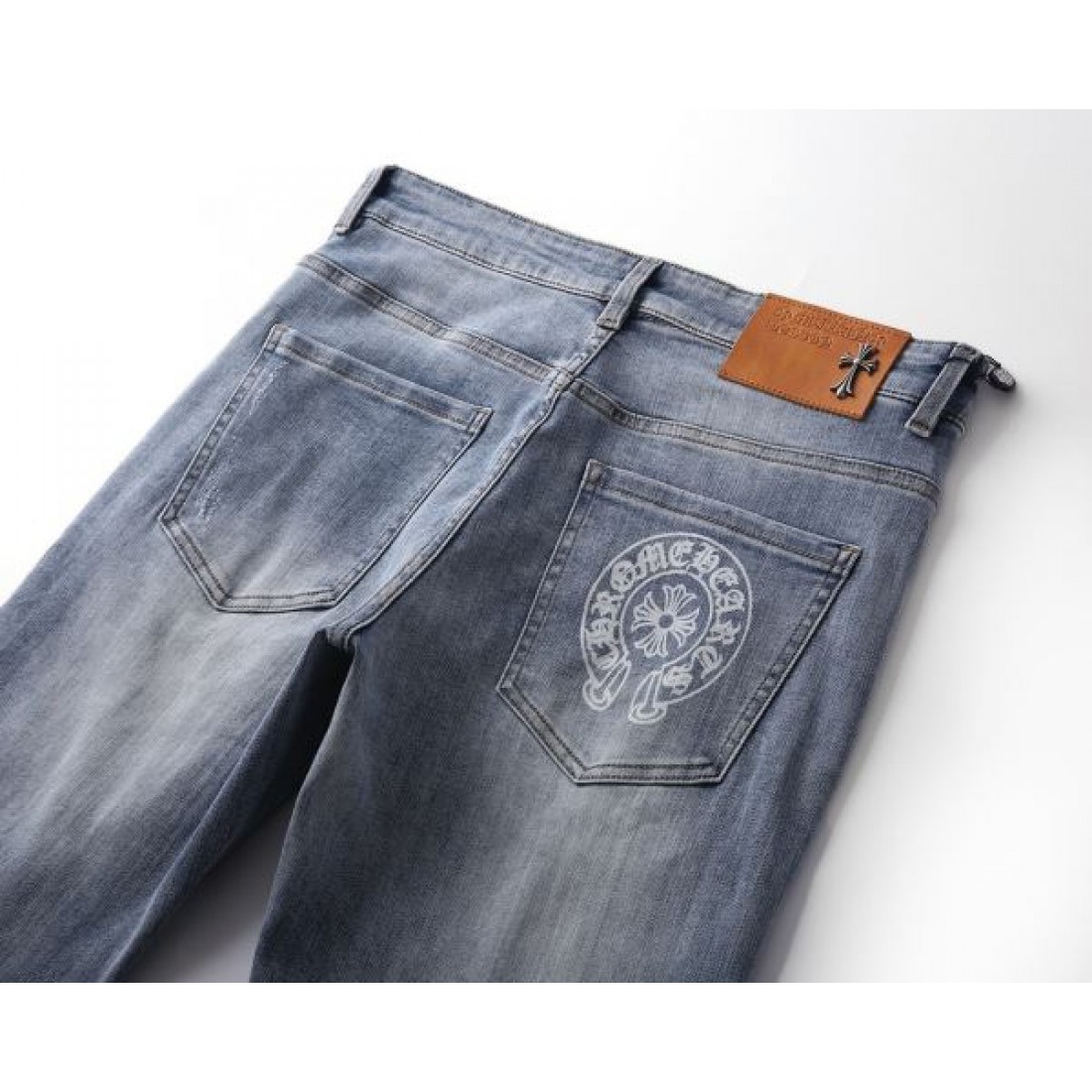 デザイン注目 CHROME HEARTS クロムハーツ コピー ウォッシュジーンズ ヴィンテージ加工 ストリート主役級