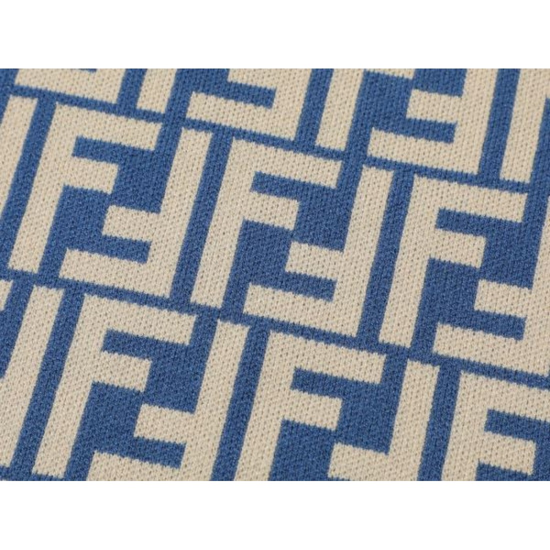 人気上昇 メンズセーター アイコニック総柄 リブ仕立て FENDI フェンディ コピー 長袖ニットセーター すっきりフォルム