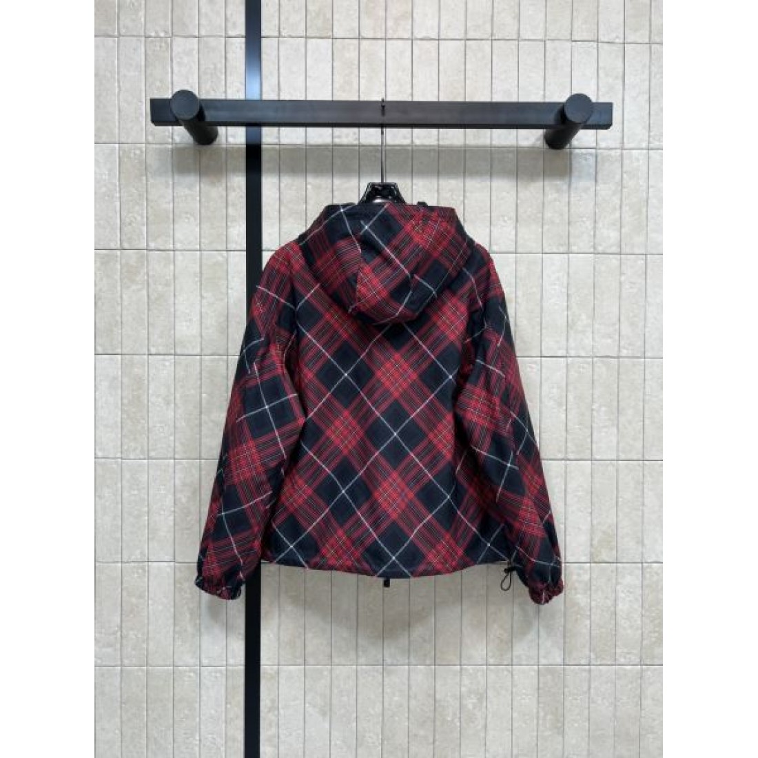 ストリート主力 チェックブルゾン フード付き BURBERRY バーバリー コピー フーデッドジャケット ゆったりフォルム