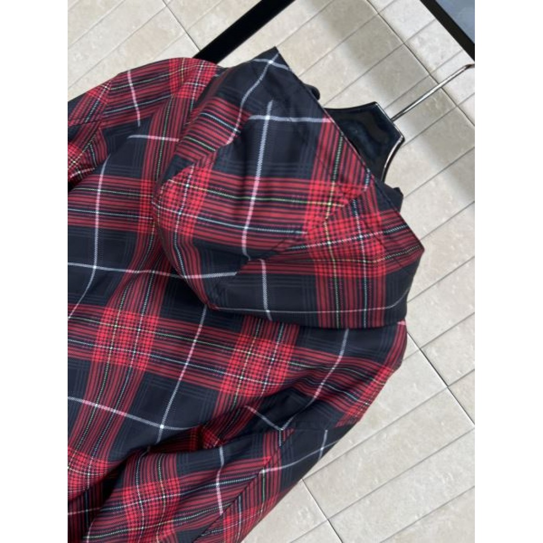ストリート主力 チェックブルゾン フード付き BURBERRY バーバリー コピー フーデッドジャケット ゆったりフォルム
