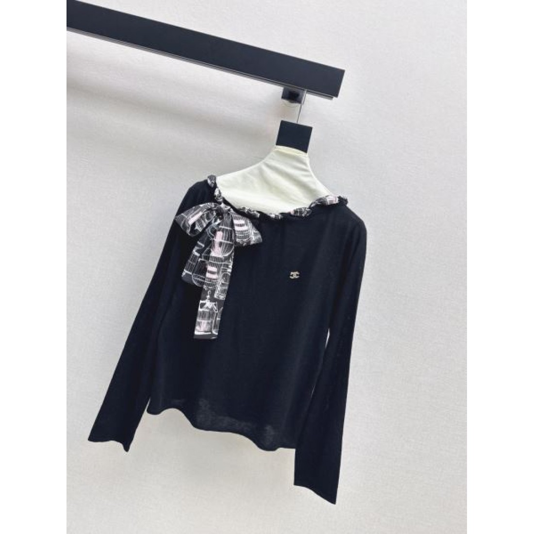 スクエアネック 再入荷待望 指名買い候補 CHANEL シャネル コピー 長袖カットソー 売れ筋上位