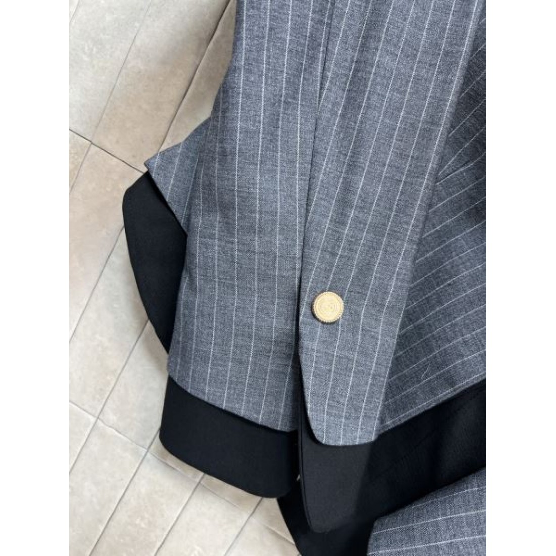ショートジャケット ワイドパンツ セットコーデ SAINT LAURENT サンローラン コピー レディーススーツ エレガント