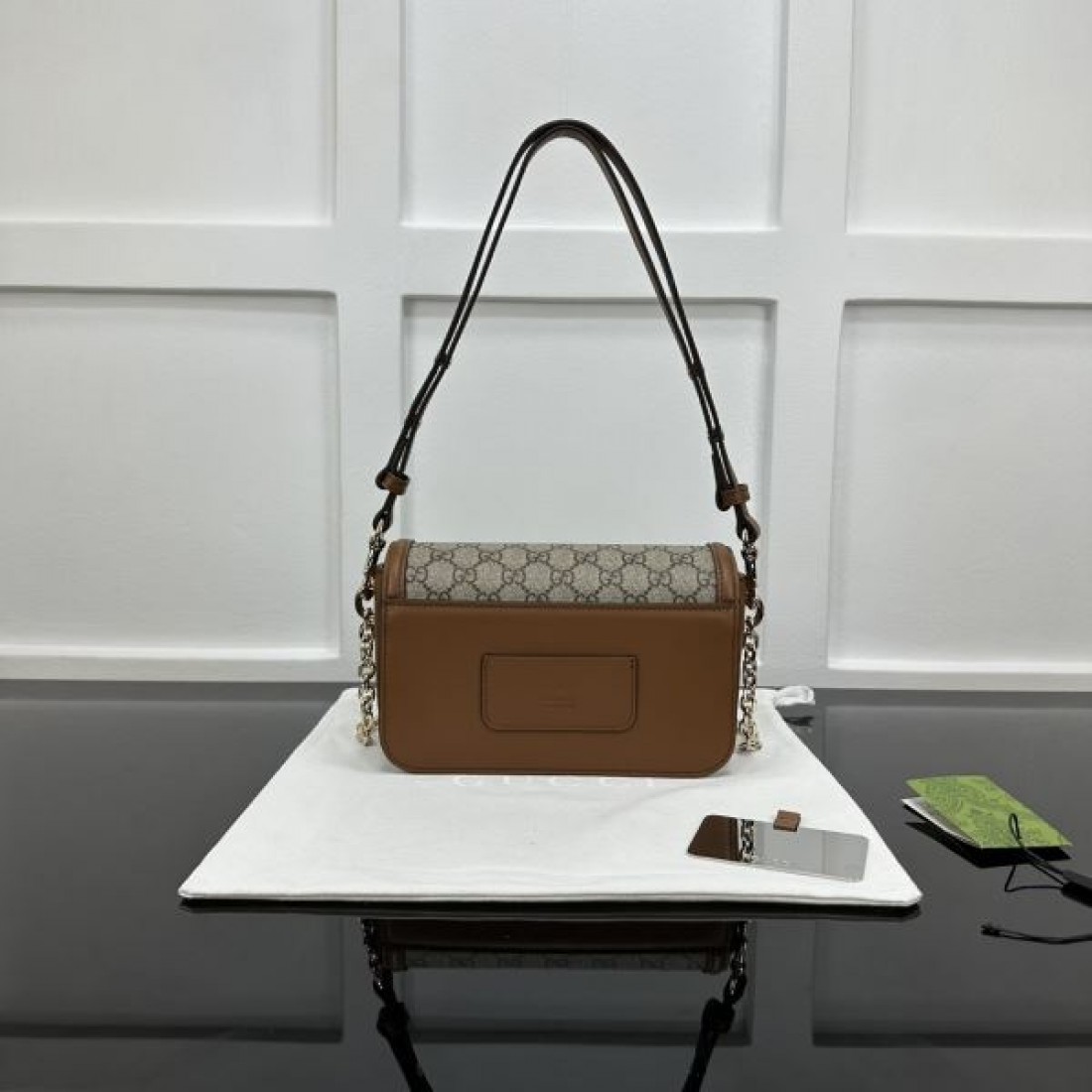 モノグラム ミニショルダーバッグ 売れ筋候補 コンパクトフォルム GUCCI グッチ コピー バッグ レトロエレガント