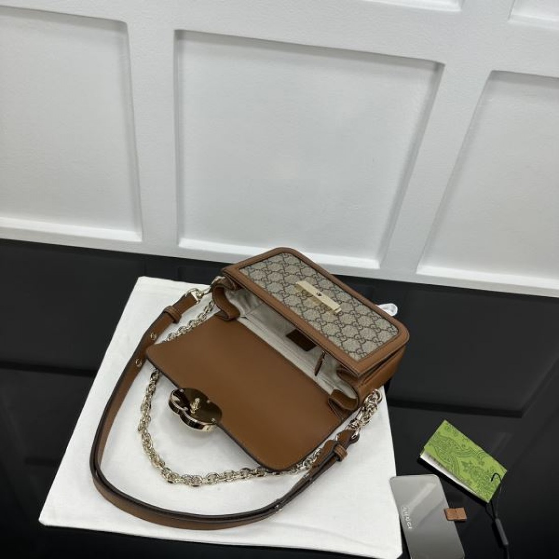 モノグラム ミニショルダーバッグ 売れ筋候補 コンパクトフォルム GUCCI グッチ コピー バッグ レトロエレガント