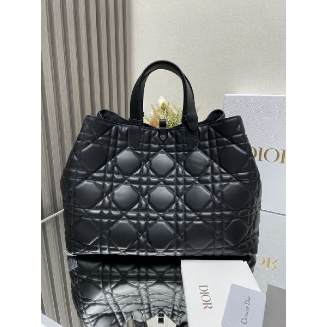 キルティング巾着バッグ カナージュ風デザイン 人気商品 DIOR ディオール コピー バッグ 2WAYハンドバッグ