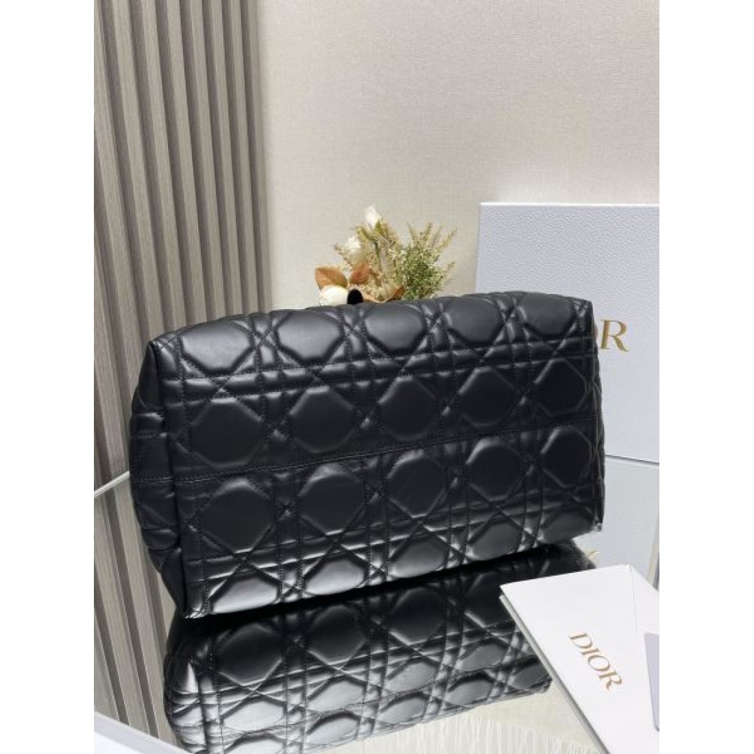 キルティング巾着バッグ カナージュ風デザイン 人気商品 DIOR ディオール コピー バッグ 2WAYハンドバッグ