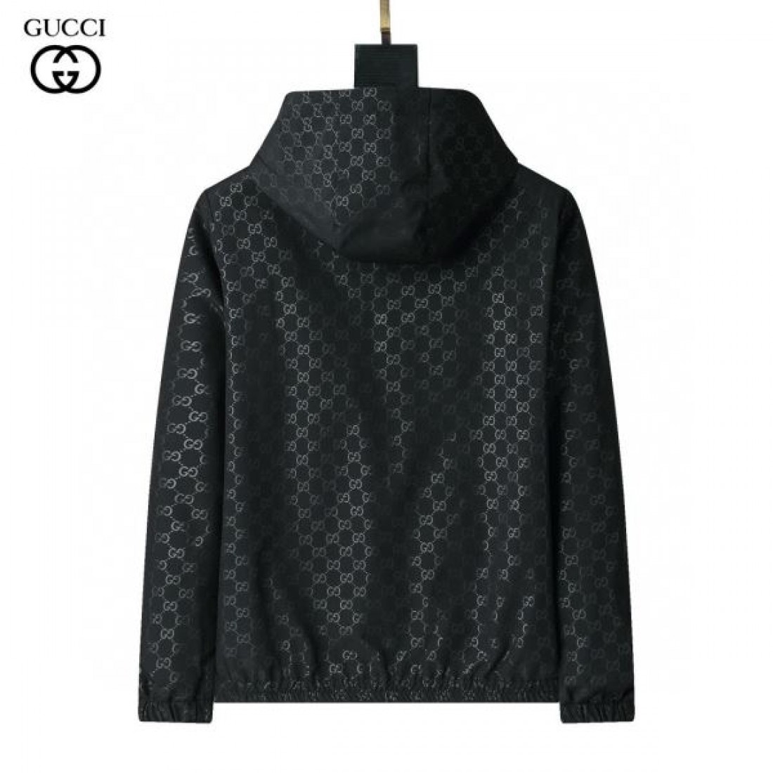 GGモノグラム フードジャケット ジップアップ アーバンナイロン GUCCI グッチ コピー ジャケット ストリートモード 軽量アウター