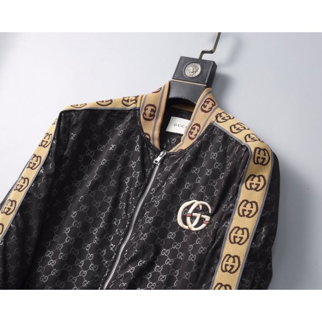 ジップジャケット GGラインアクセント ストリートカジュアル GUCCI グッチ コピー ジャケット ライトアウター 人気アイテム