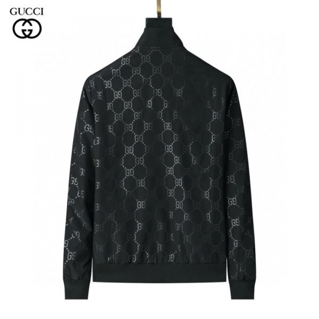 GG柄ニットブルゾン ジップジャケット モノグラム総柄 GUCCI グッチ コピー ブルゾン こなれ見え 外出コーデ向け