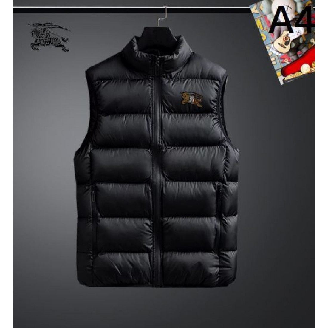 高級 上品 エレガント バーバリー BURBERRY コピー 綿ベスト 人気 洗練 クラシック