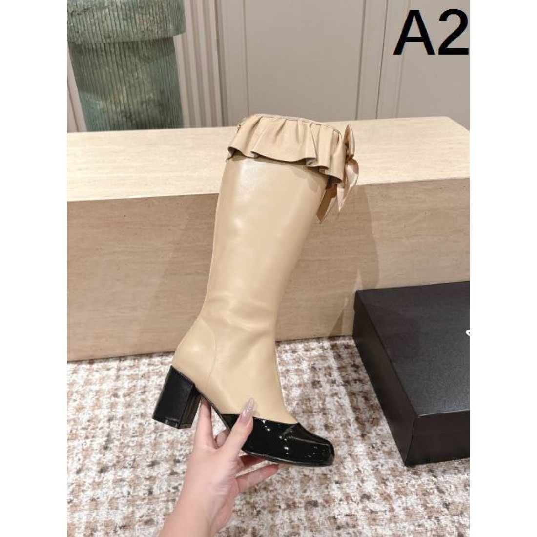 秋冬新作 エレガントな シャネル CHANEL スーパーコピー ブーツ 精巧な