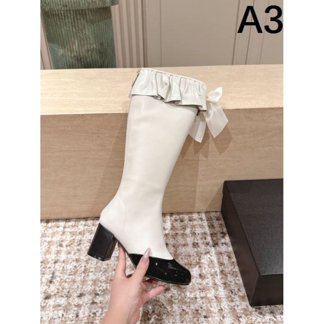 秋冬新作 エレガントな シャネル CHANEL スーパーコピー ブーツ 精巧な