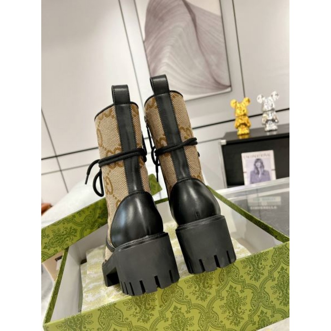 秋冬限定 限定モデルの GUCCI グッチ スーパーコピー ブーツ 精巧な