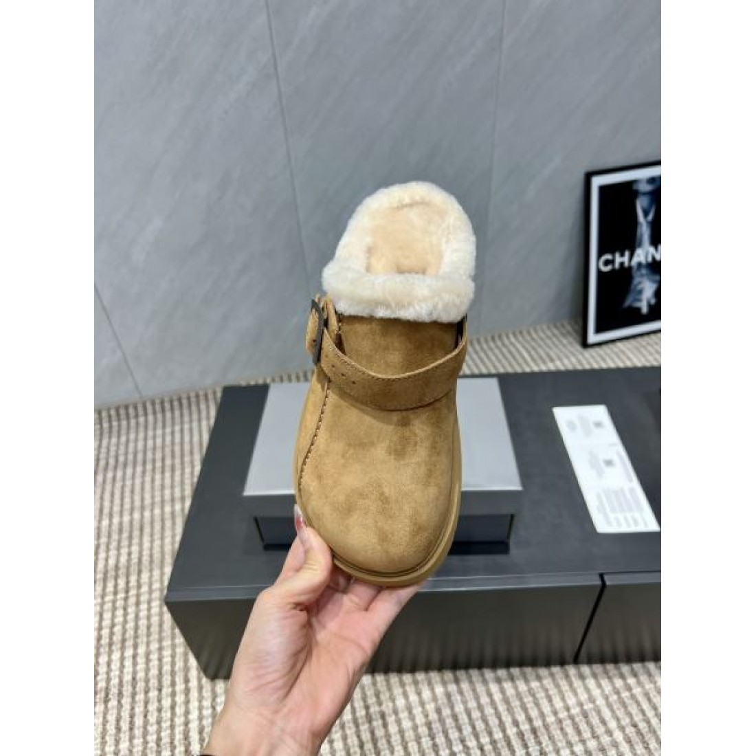 上品 無造作 快適 アグ UGG コピー ファースリッパ デイリー感 ガーリー こっくり