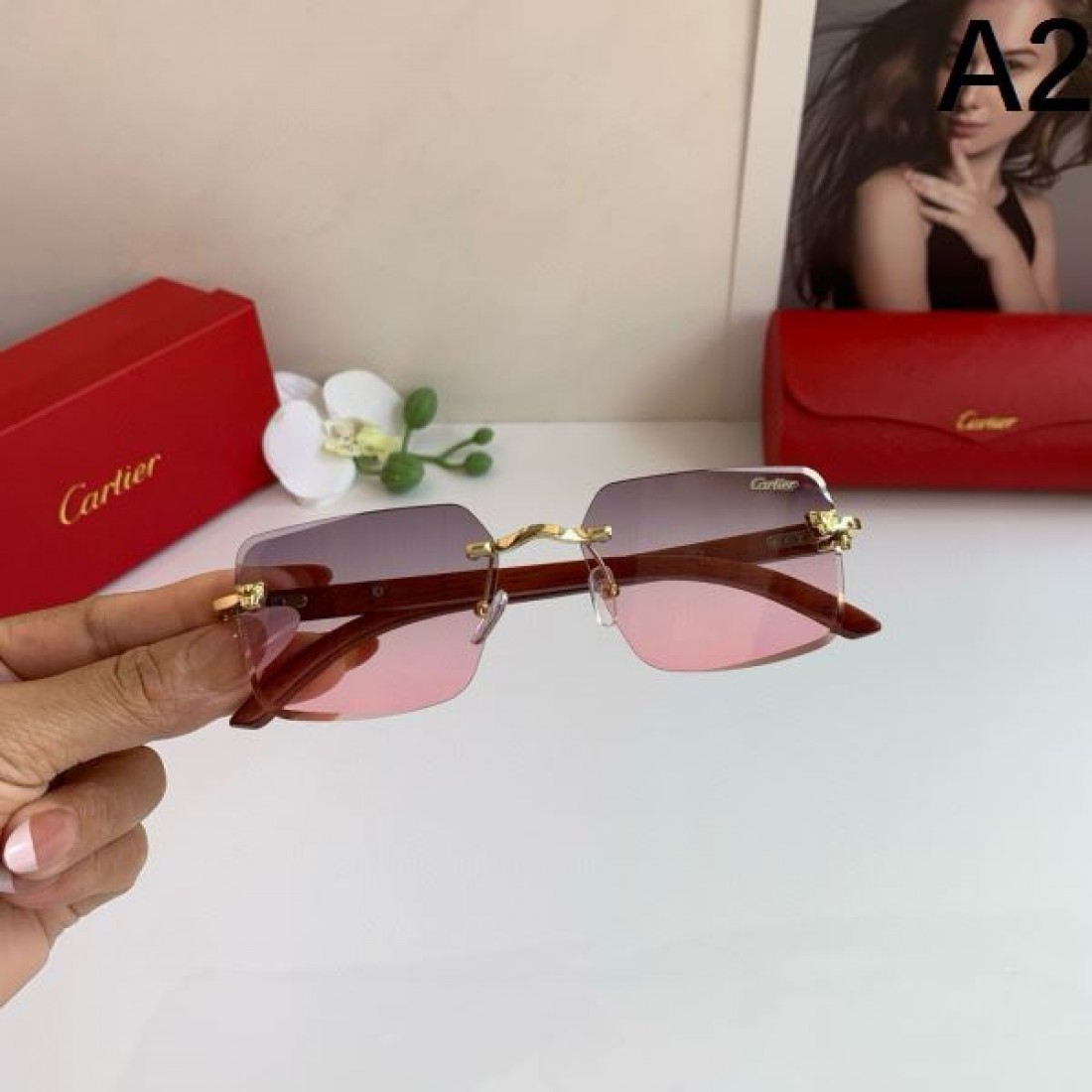 ノーブル エレガント カルティエ CARTIER コピー サングラス 気品 洗練