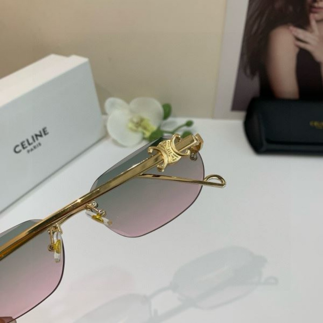 キャットアイ 官能的 グラマラス セリーヌ CELINE コピー サングラス 妖艶 大人 魅惑的