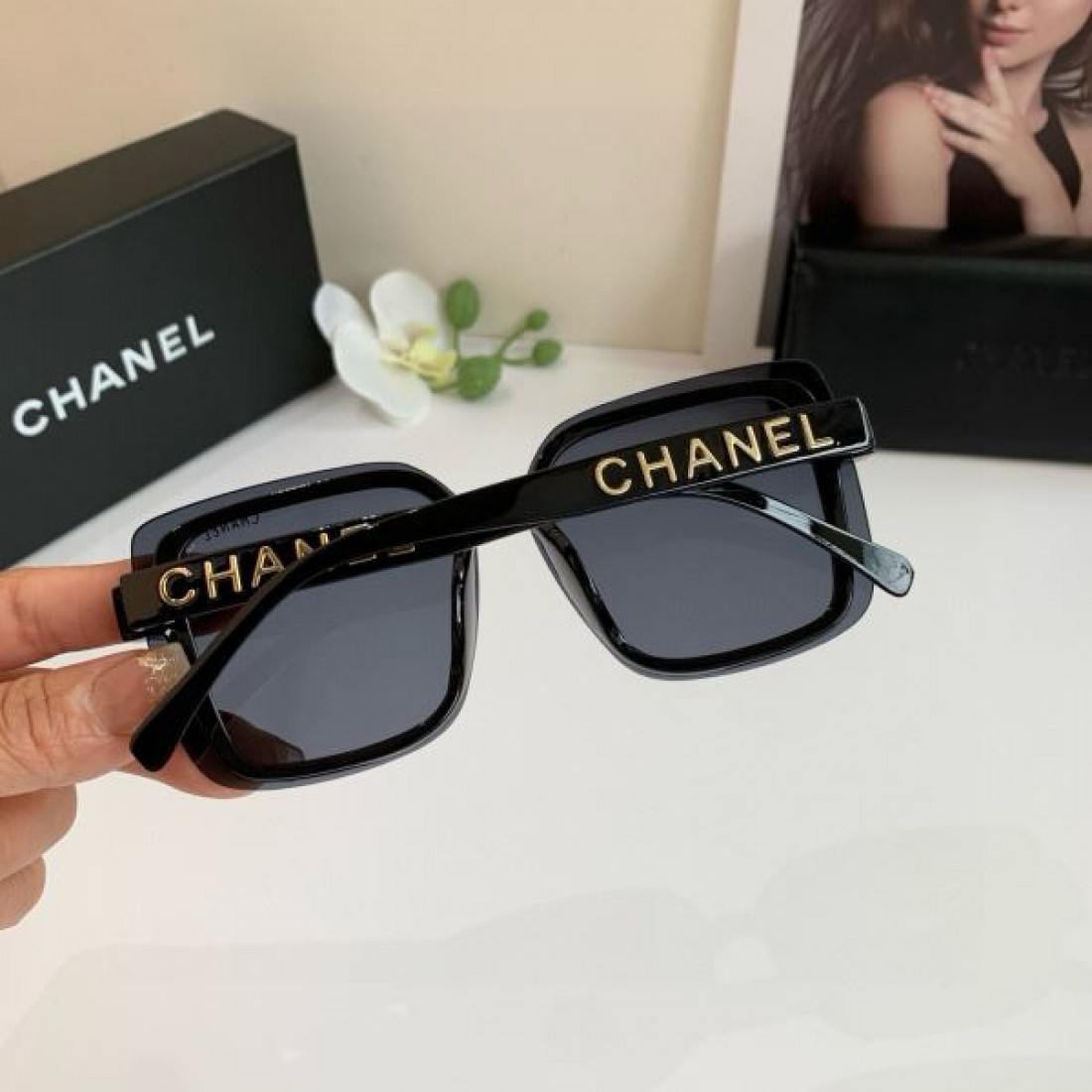  ゴールドチェーン リッチ アーティザン シャネル CHANEL コピー サングラス 豪華 独自 匠