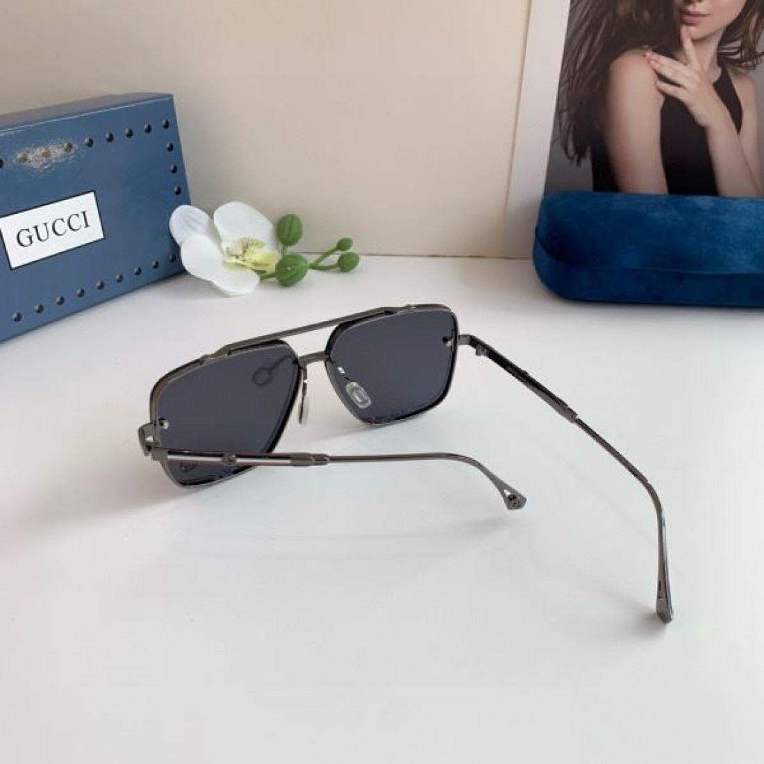  ビンテージインスパイアな 装飾的な リッチな GUCCI グッチ コピー サングラス 芸術的な 