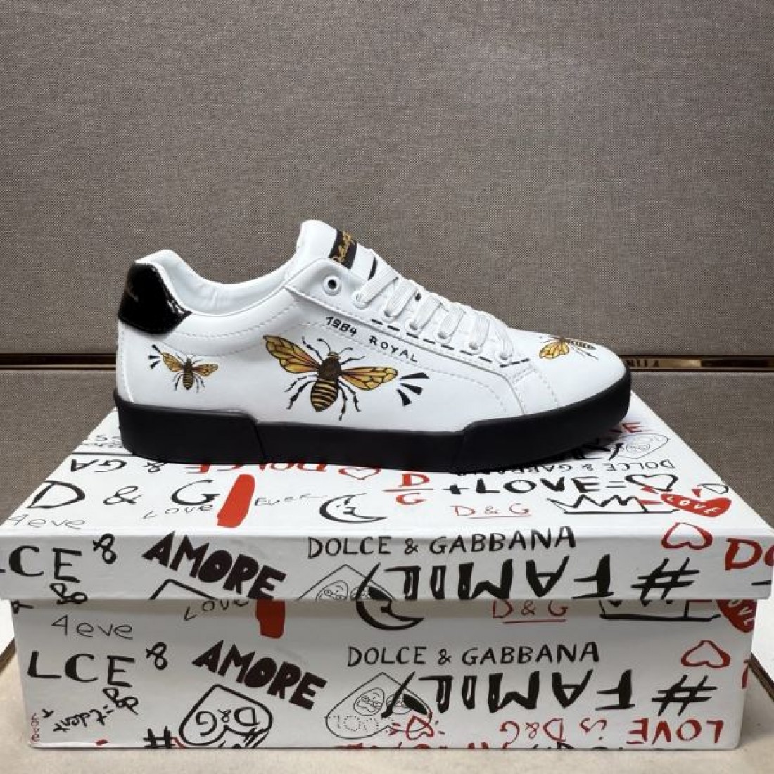モダン 高級 ドルチェ＆ガッバーナ DOLCE＆GABBANA コピー カジュアルシューズ 