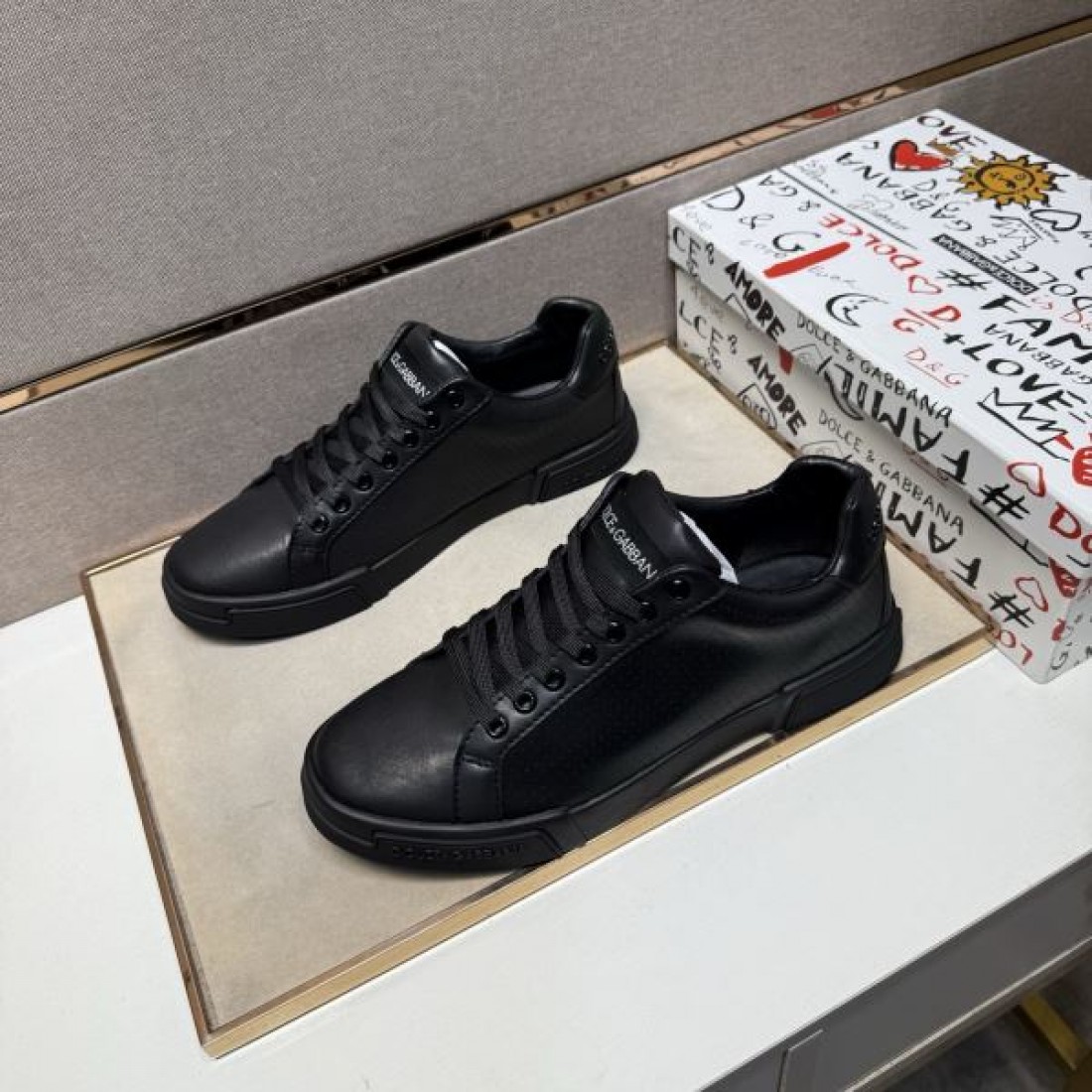 スタイリッシュ 上質 ドルチェ＆ガッバーナ DOLCE＆GABBANA コピー カジュアルシューズ