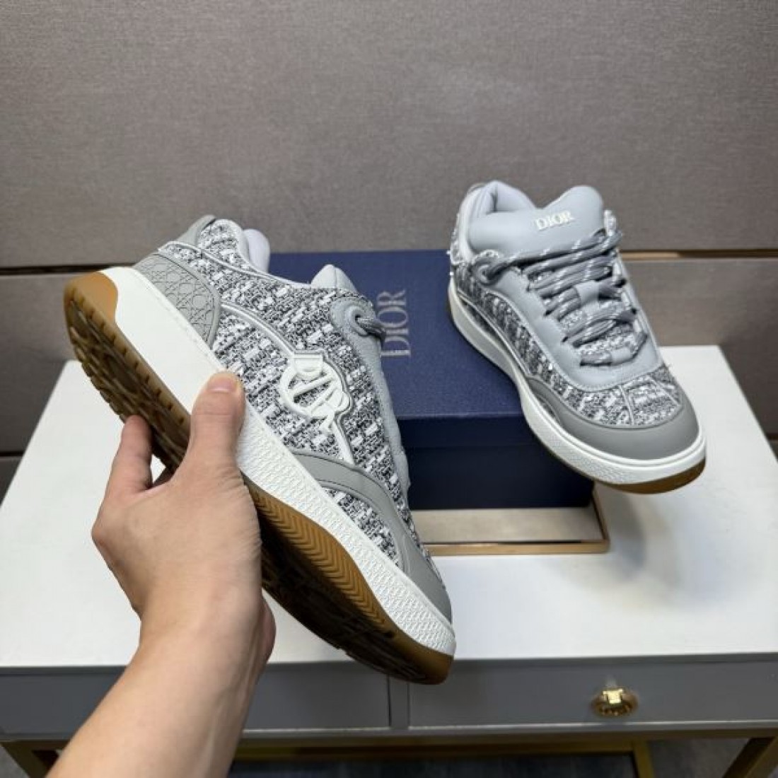 エレガント 現代的 ディオール DIOR コピー カジュアルシューズ 快適 上質