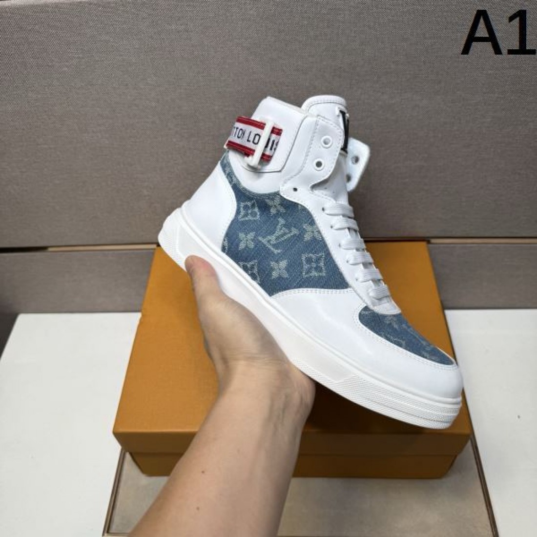 ダミエ キャンバス ヴィンテージ LOUIS VUITTON ルイヴィトン コピー カジュアルシューズ レトロ 遊び心