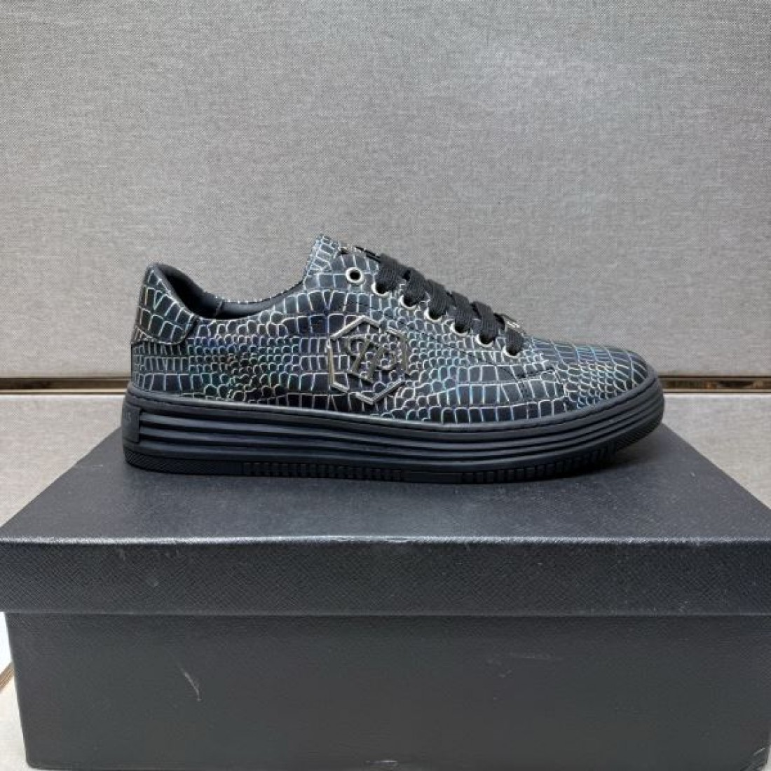 スカル ロックPHILIPP PLEIN フィリッププレイン カコピー ジュアルシューズ 