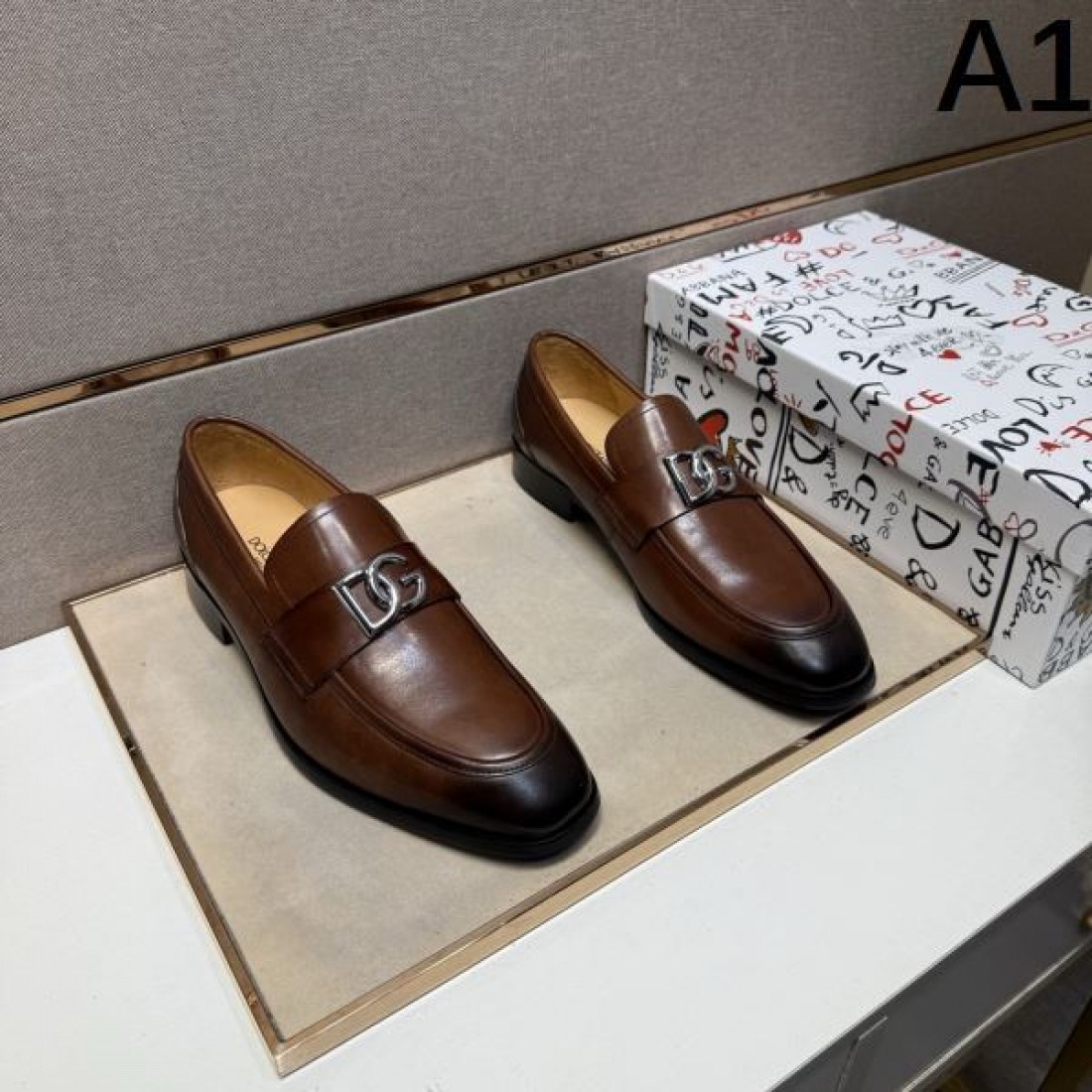 高級感 重厚 DOLCE＆GABBANA ドルチェ＆ガッバーナ コピー ビジネスシューズ エレガント 上品