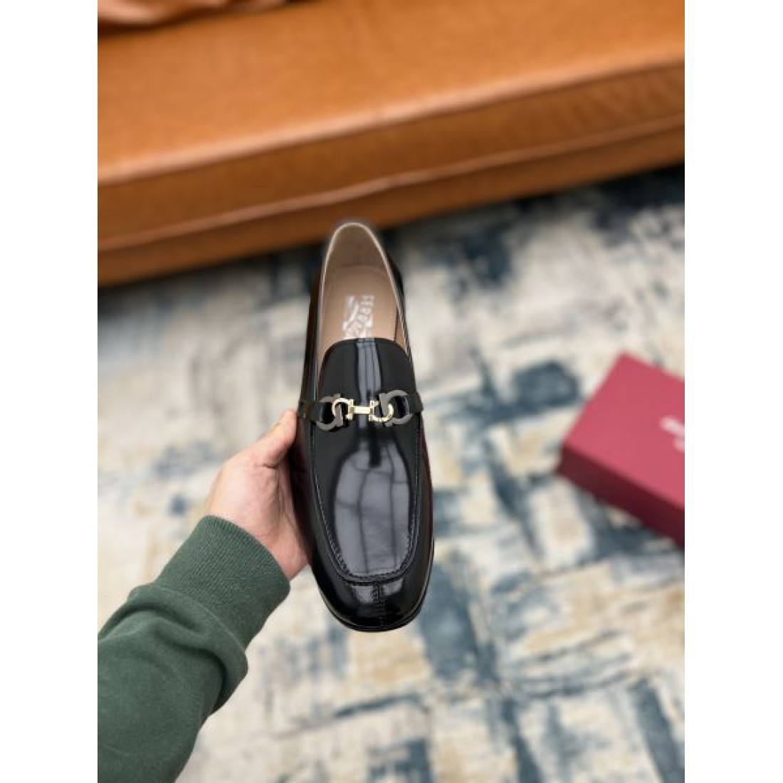 プレーン トゥ モダン FERRAGAMO サルヴァトーレ フェラガモ コピー ビジネスシューズ シンプル