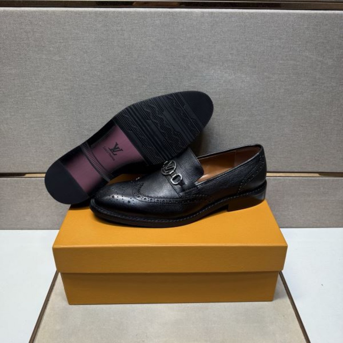 洗練 高品質 上品 LOUIS VUITTON ルイヴィトン コピー ビジネスシューズ 重厚 エレガント