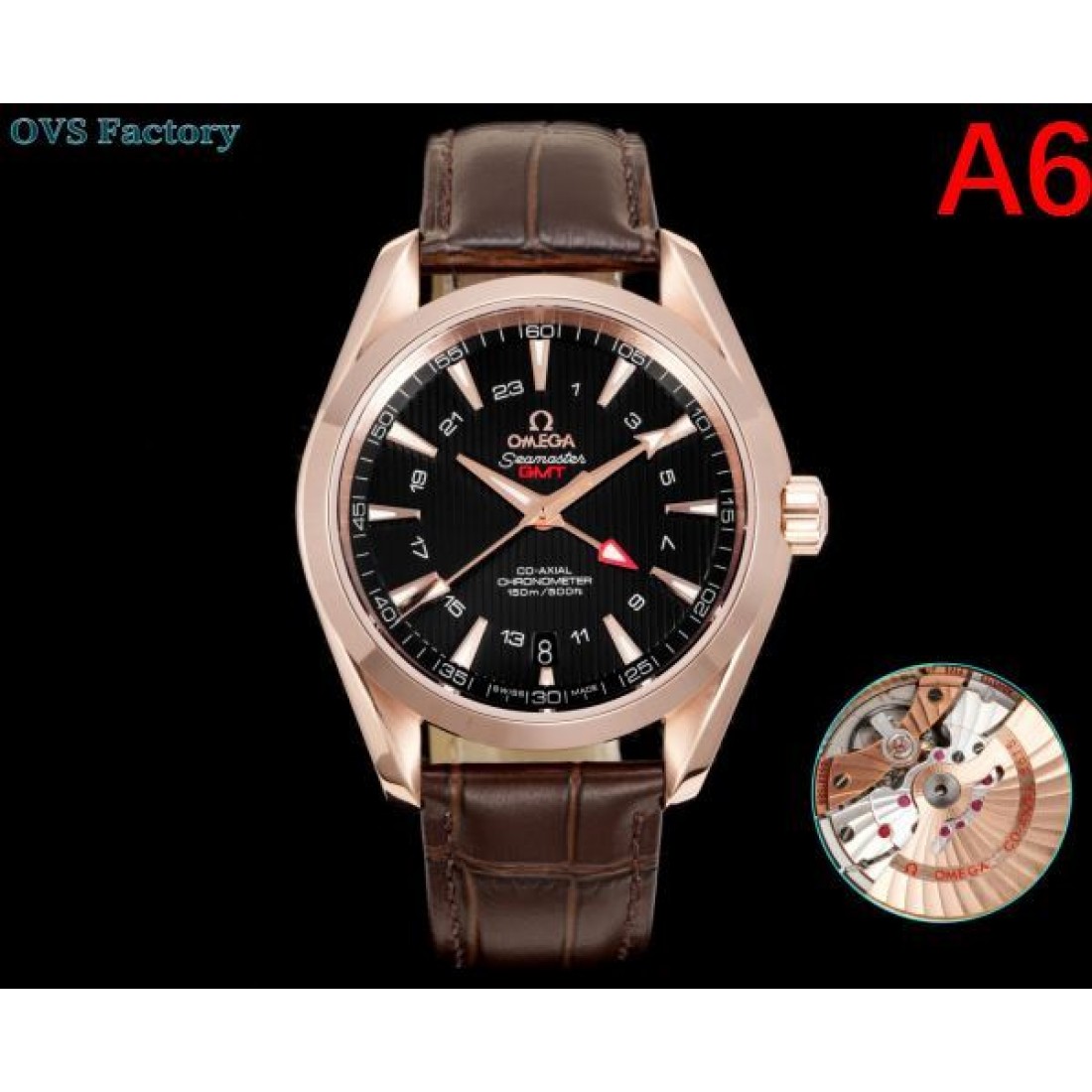 アクアテラ風 レザーベルト 日付表示 OMEGA オメガ コピー 腕時計 バーインデックス 端正フェイス きれいめ主力 ユニセックス向け