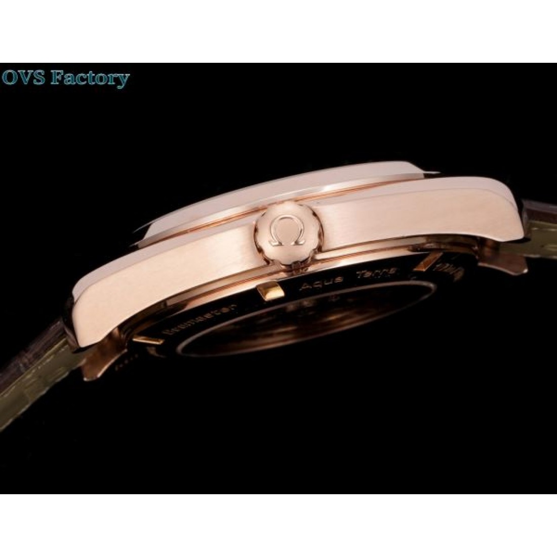 アクアテラ風 レザーベルト 日付表示 OMEGA オメガ コピー 腕時計 バーインデックス 端正フェイス きれいめ主力 ユニセックス向け