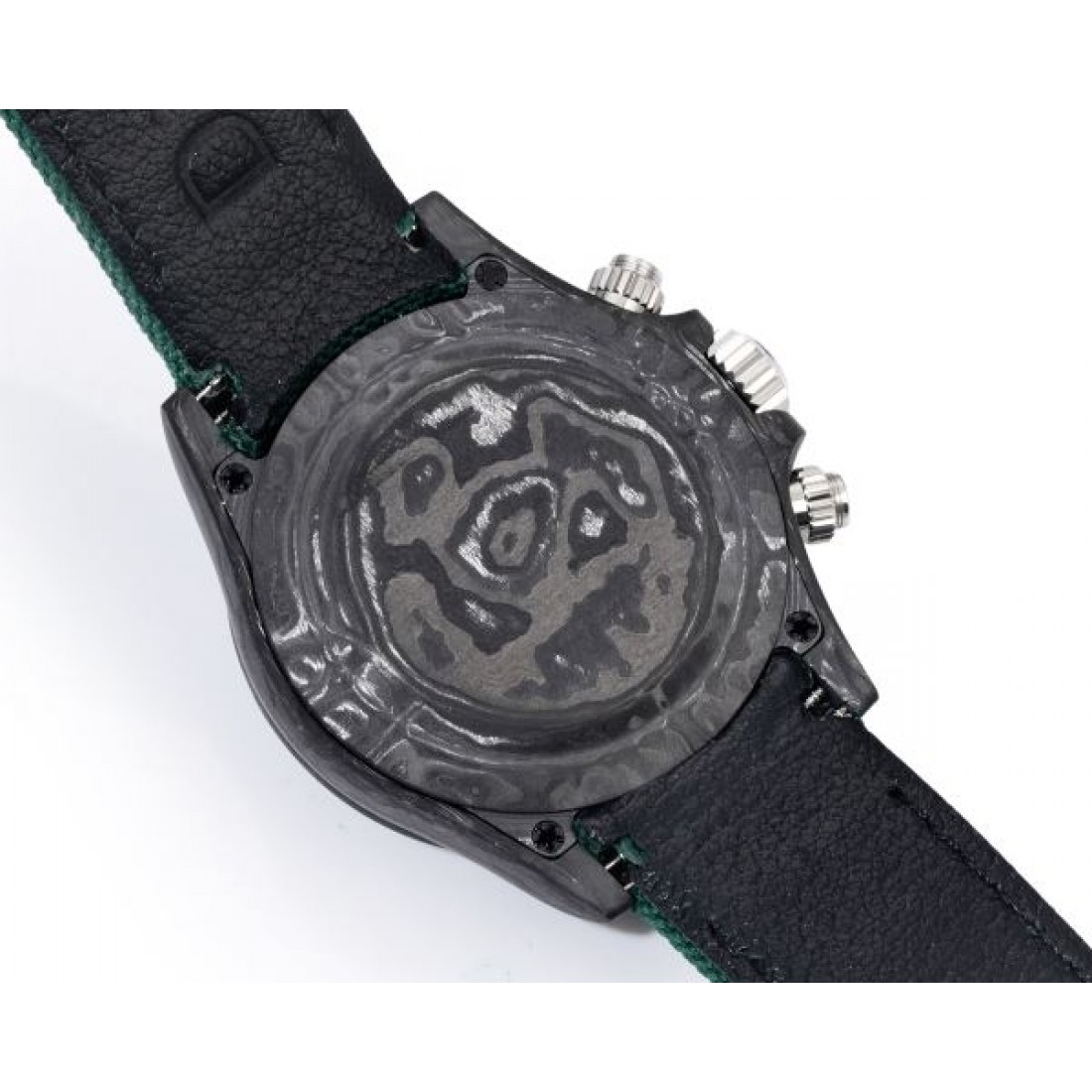 クロノグラフウォッチ カーボン調ケース ROLEX ロレックス コピー デイトナ ラバーストラップ スポーツラグジュアリー 主役級