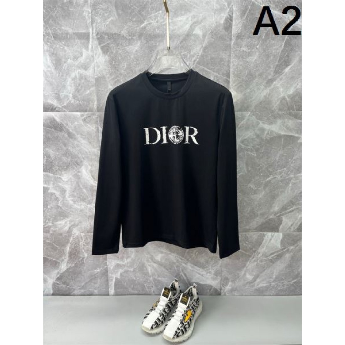   上品 洗練 ディオール DIOR コピー 長袖Tシャツ エレガント 高級感