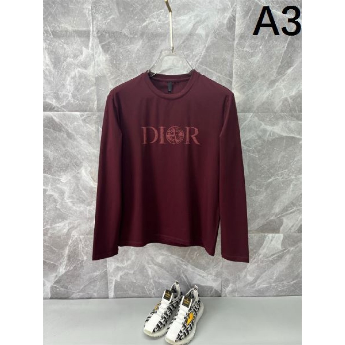   上品 洗練 ディオール DIOR コピー 長袖Tシャツ エレガント 高級感