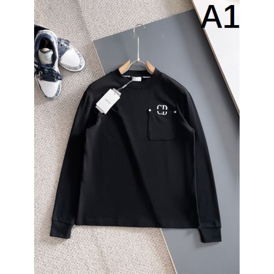 清潔感 洗練 ディオール DIOR コピー 長袖Tシャツ シック 上品