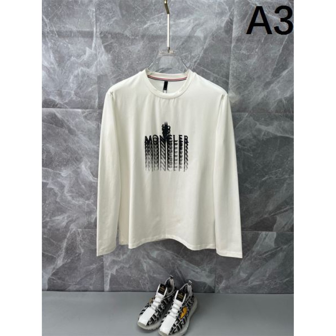 温かい 軽量 モンクレール MONCLER コピー 長袖Tシャツ 柔らかい 上品