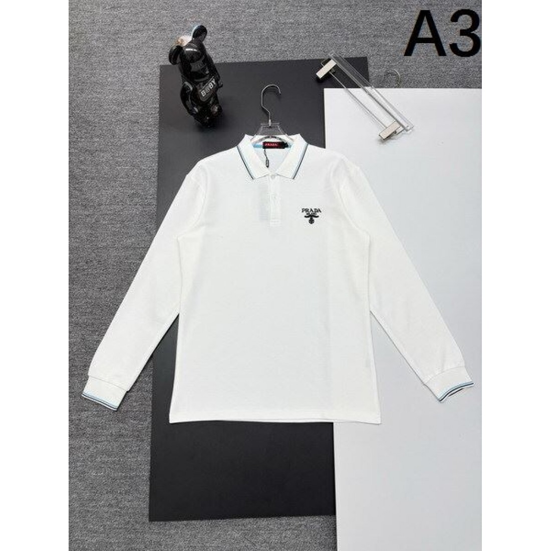 都会的 おしゃれ プラダ PRADA コピー 長袖Tシャツ 軽やか 日常的